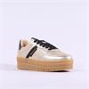 Tamaris Triple Platform Bold Trainer - Light Gold